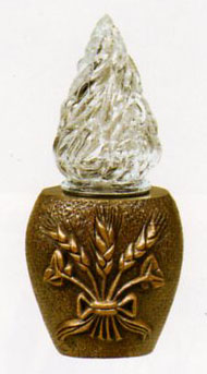 Lampada in bronzo