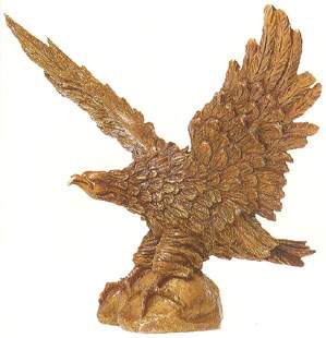 Aquila in bronzo
